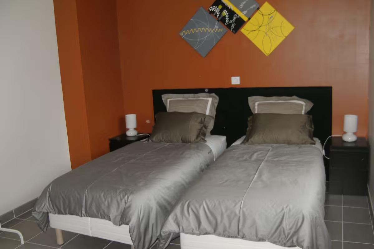 Chambre Double Orange
